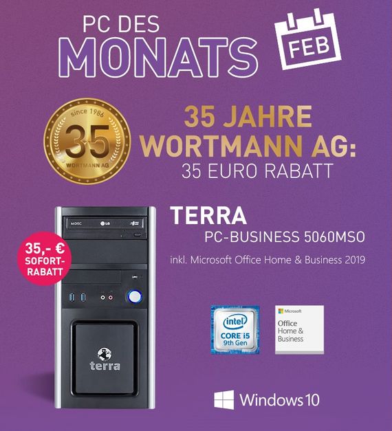 PC des Monats Februar 2021 | Angebote bei Umweltschutz Leipzig